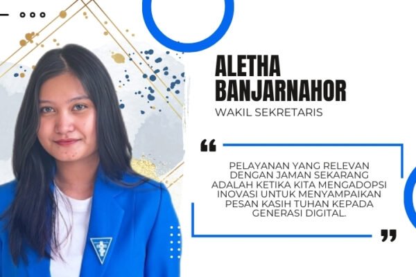 Potret Wakil Sekretaris Gerakan Pemuda GPIB Kinasih: Mendukung administrasi dan koordinasi kegiatan GP.